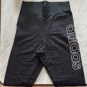 Adidas Kids Black Logo Shorts